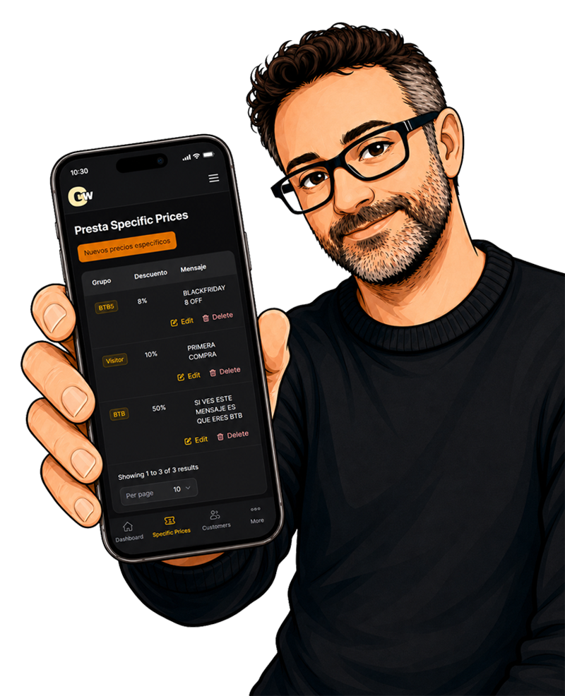 Backoffice PrestaShop